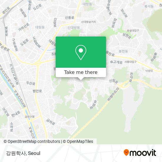 강원학사 map