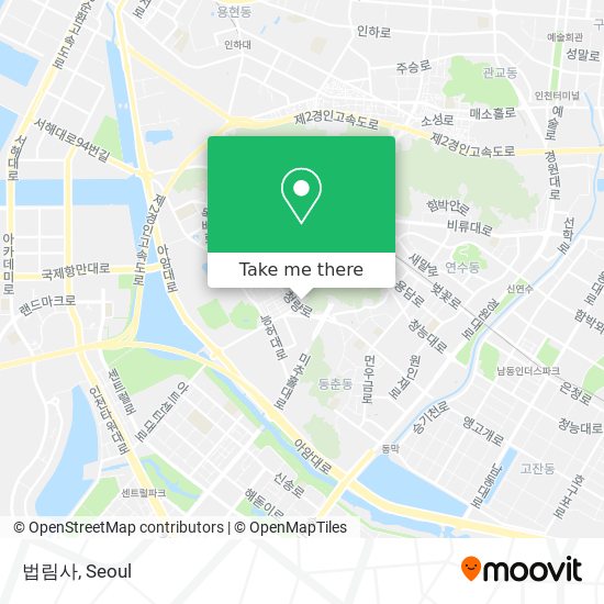 법림사 map