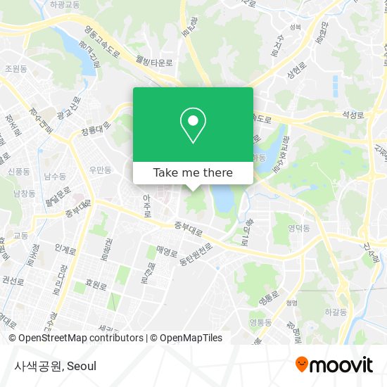 사색공원 map