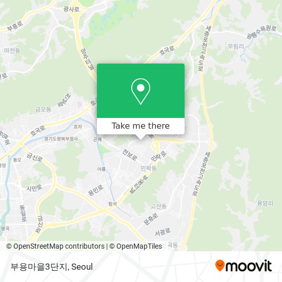 부용마을3단지 map