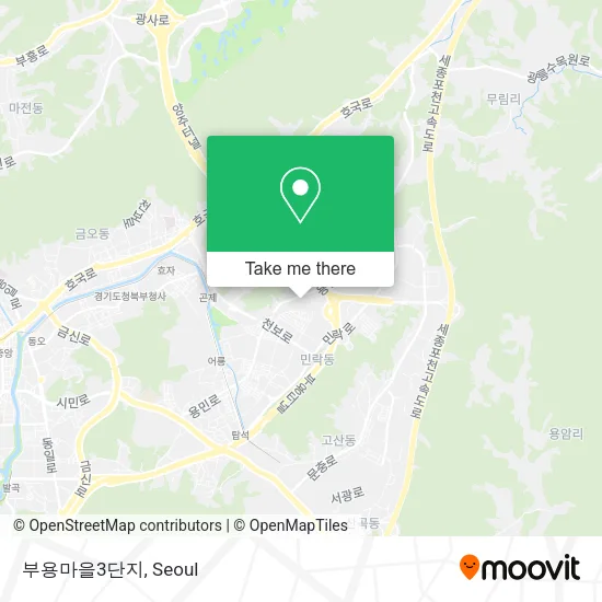 부용마을3단지 map