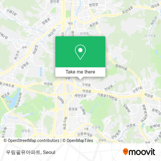 우림필유아파트 map