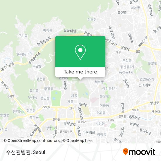 수선관별관 map