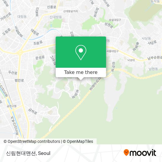 신림현대맨션 map