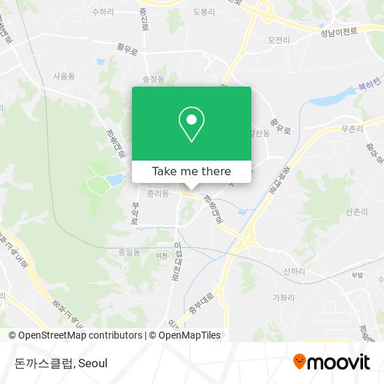 돈까스클럽 map