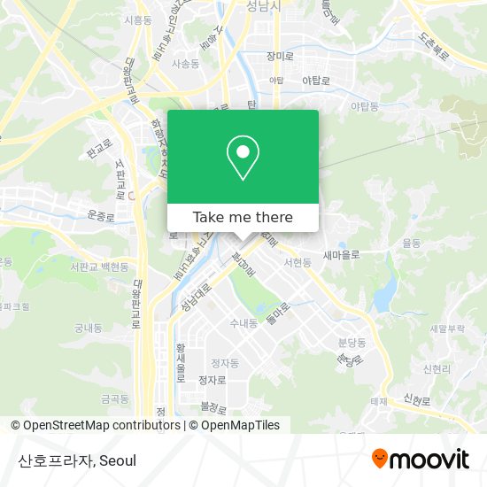 산호프라자 map