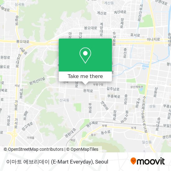 이마트 에브리데이 (E-Mart Everyday) map