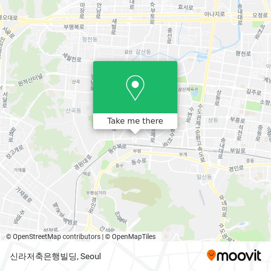 신라저축은행빌딩 map