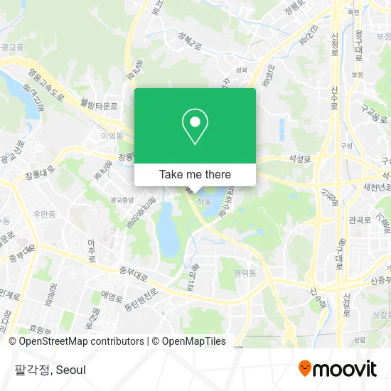 팔각정 map