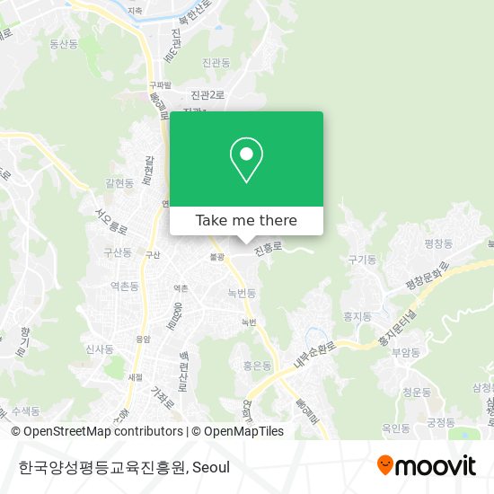 한국양성평등교육진흥원 map