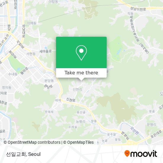 선일교회 map