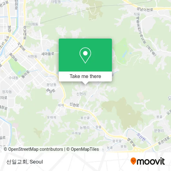 선일교회 map