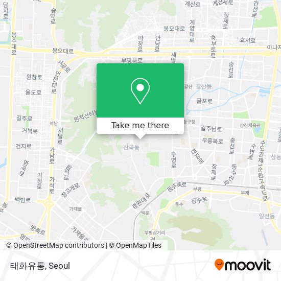 태화유통 map