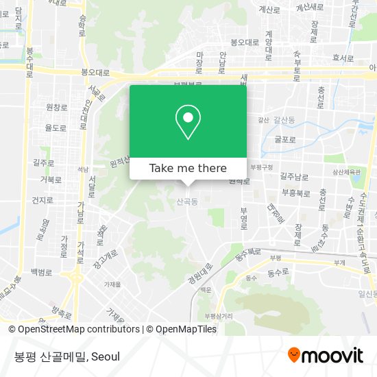 봉평 산골메밀 map