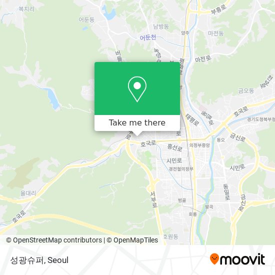 성광슈퍼 map