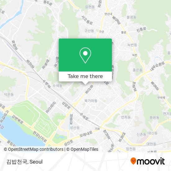 김밥천국 map