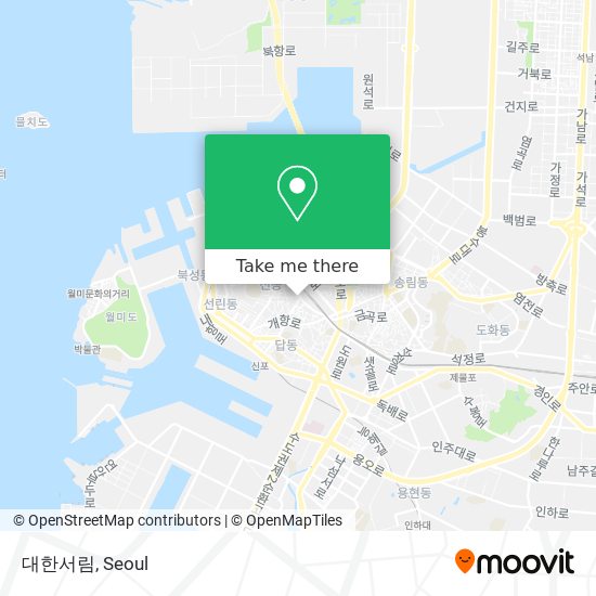 대한서림 map