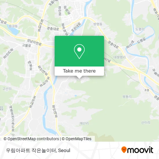 우림아파트 작은놀이터 map
