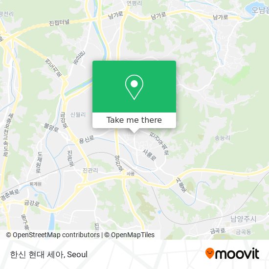 한신 현대 세아 map