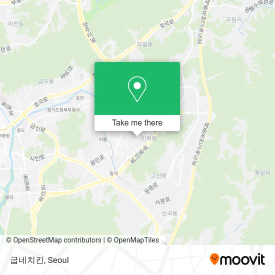 굽네치킨 map