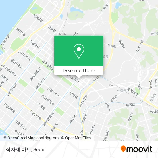 식자제 마트 map