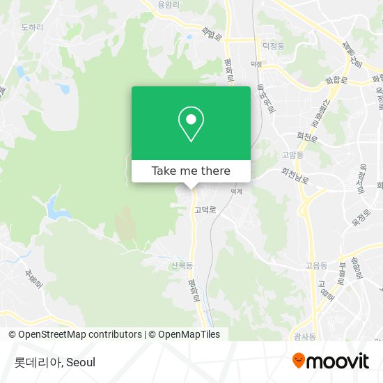 롯데리아 map