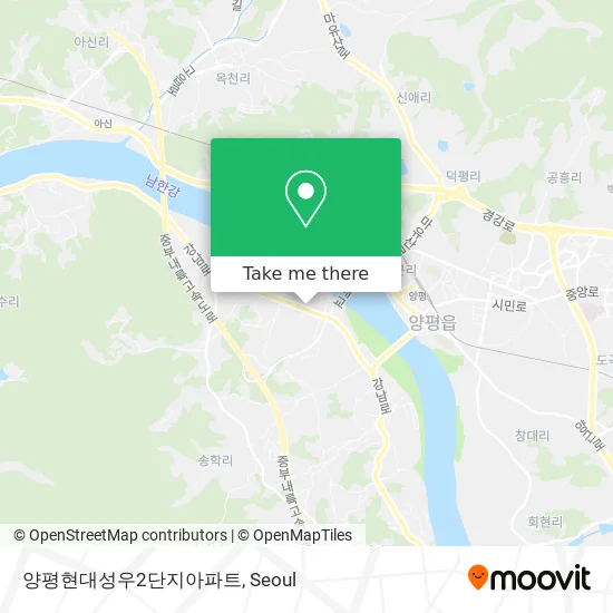 양평현대성우2단지아파트 map