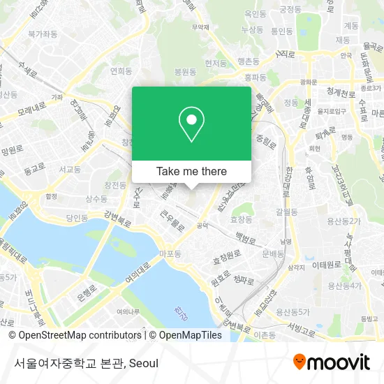 서울여자중학교 본관 map