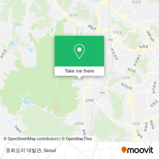 중화요리 대발관 map