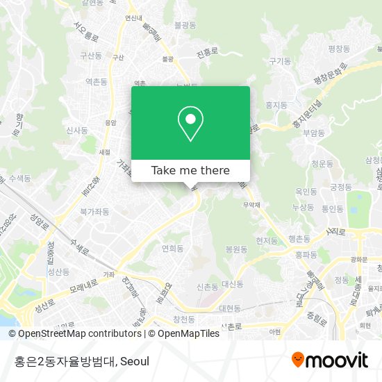 홍은2동자율방범대 map