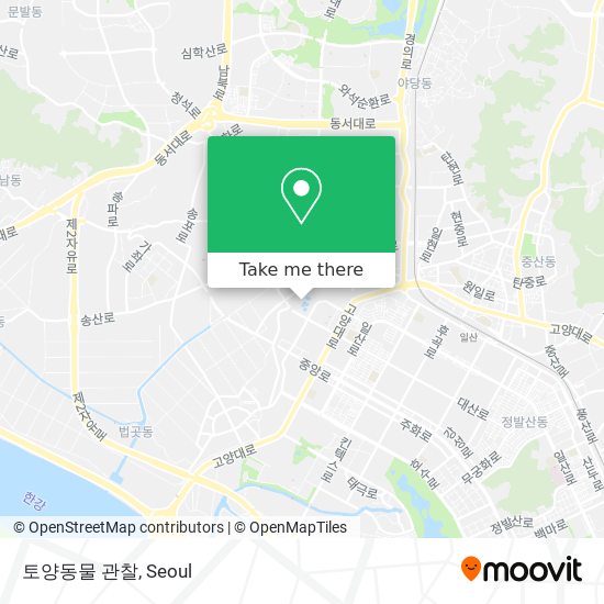 토양동물 관찰 map