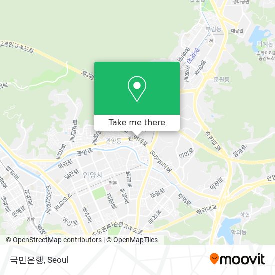 국민은행 map