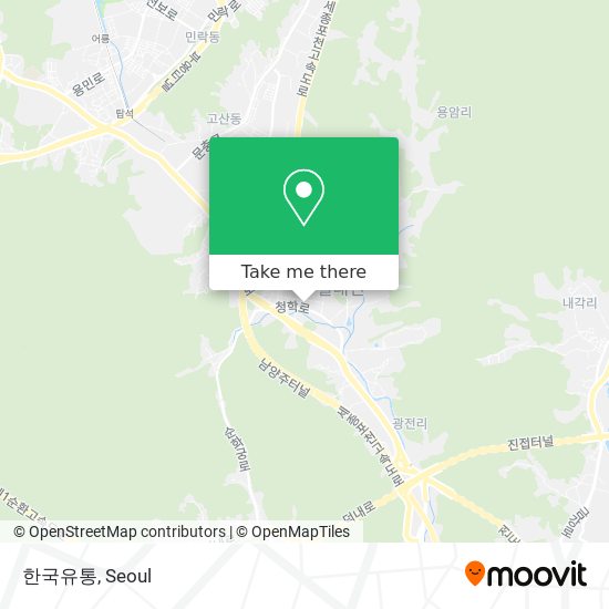 한국유통 map