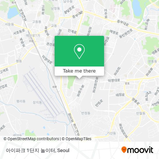 아이파크 1단지 놀이터 map