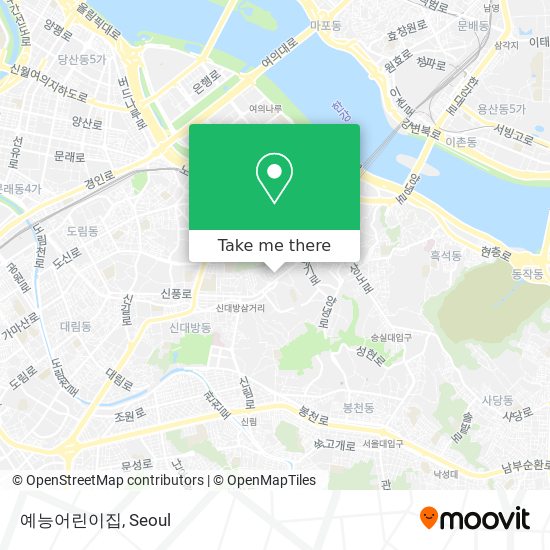 예능어린이집 map