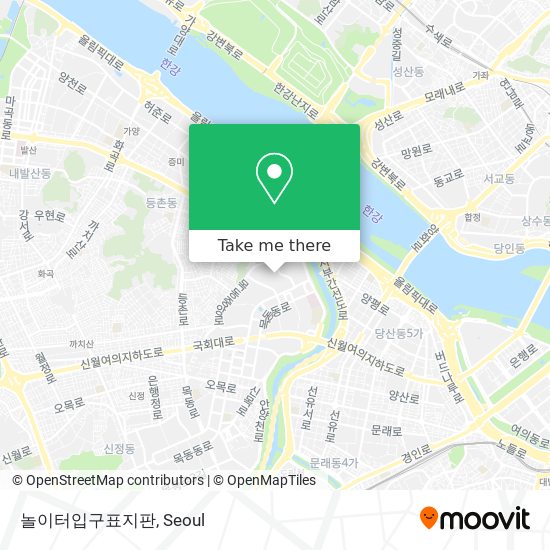 놀이터입구표지판 map