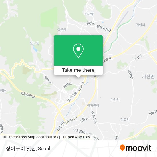 장어구이 맛집 map
