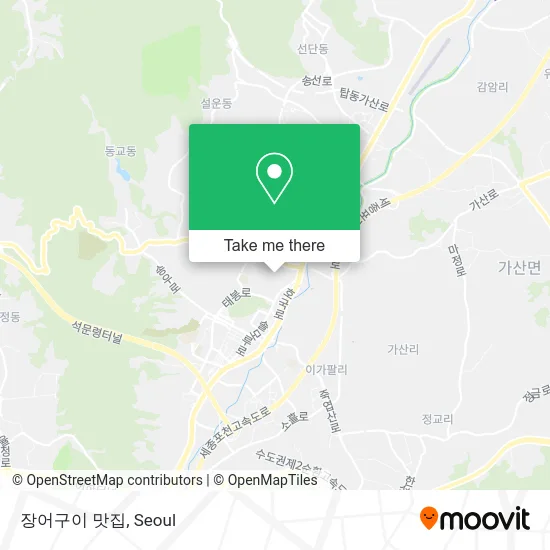 장어구이 맛집 map