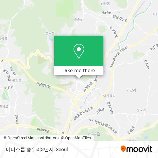 미니스톱 송우리3단지 map