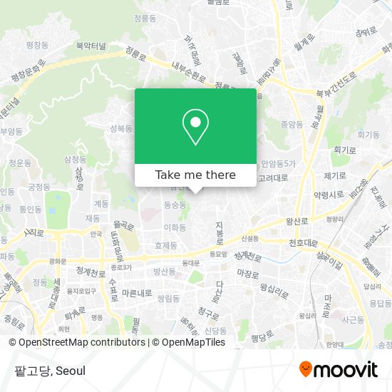 팥고당 map