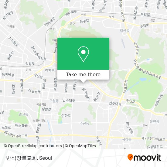 반석장로교회 map