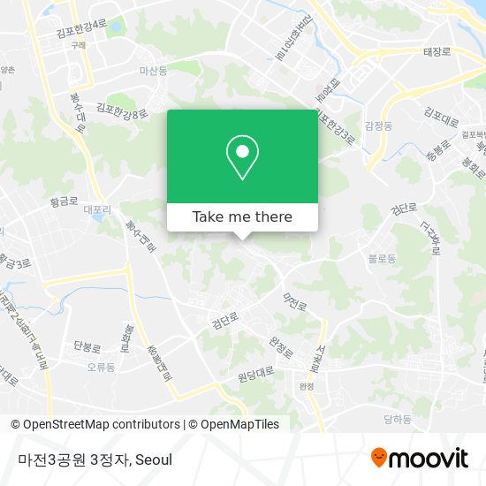 마전3공원 3정자 map