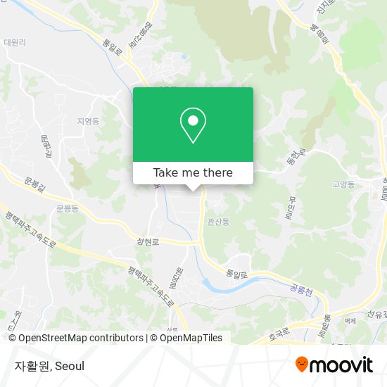 자활원 map