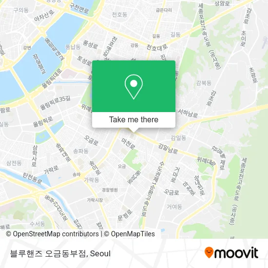 블루핸즈 오금동부점 map