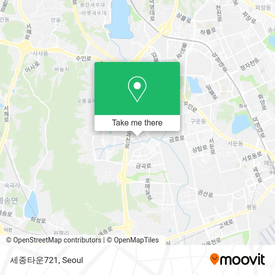 세종타운721 map
