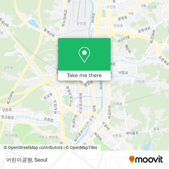 어린이공원 map
