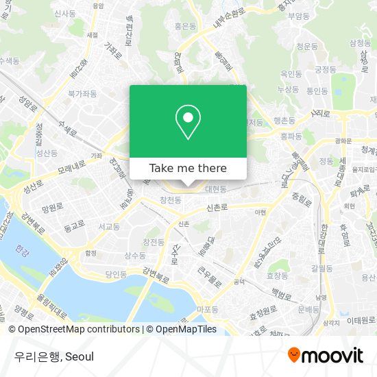 우리은행 map