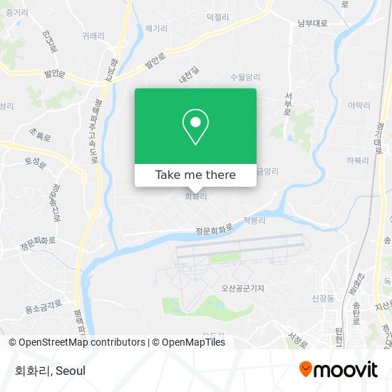 회화리 map