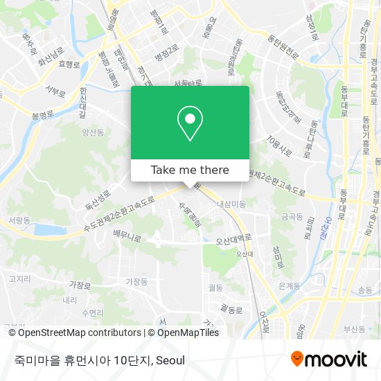 죽미마을 휴먼시아 10단지 map