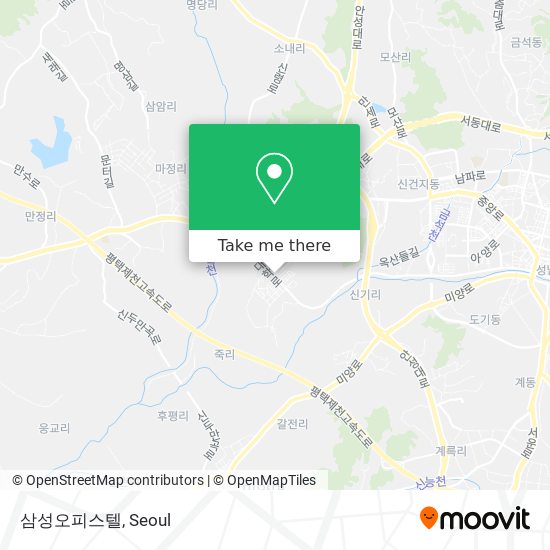 삼성오피스텔 map